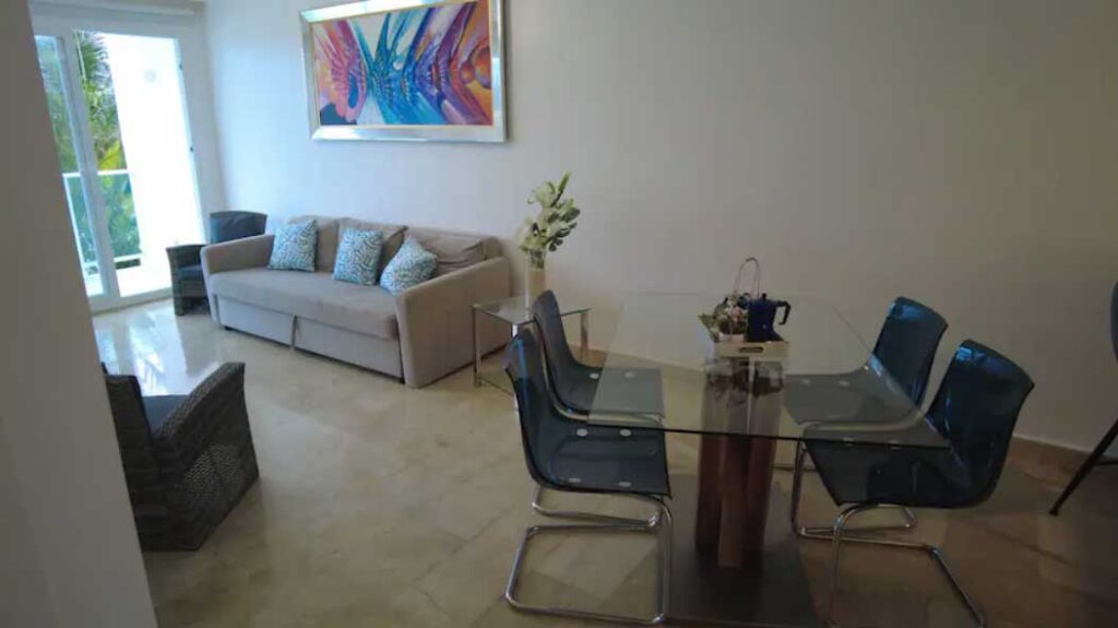 Cana Rock 2BR condo infinity pool + beach: